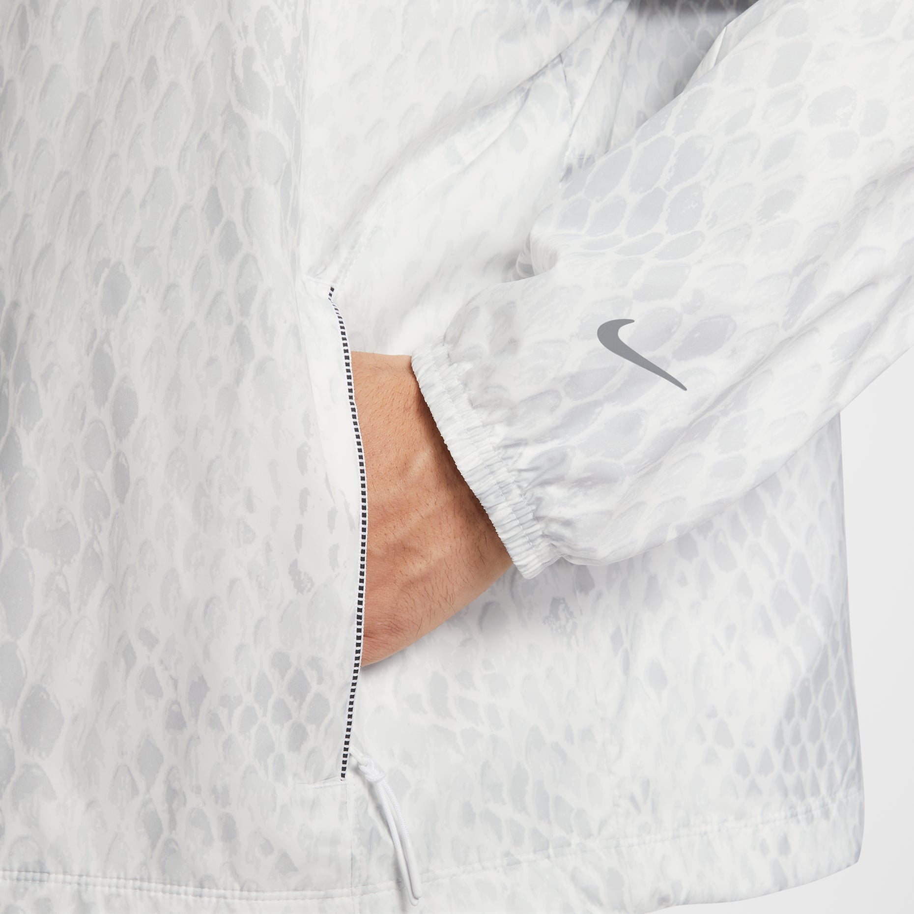 Nike Kobe Woven Jacket 'White Reflective Silver' IB2705-100