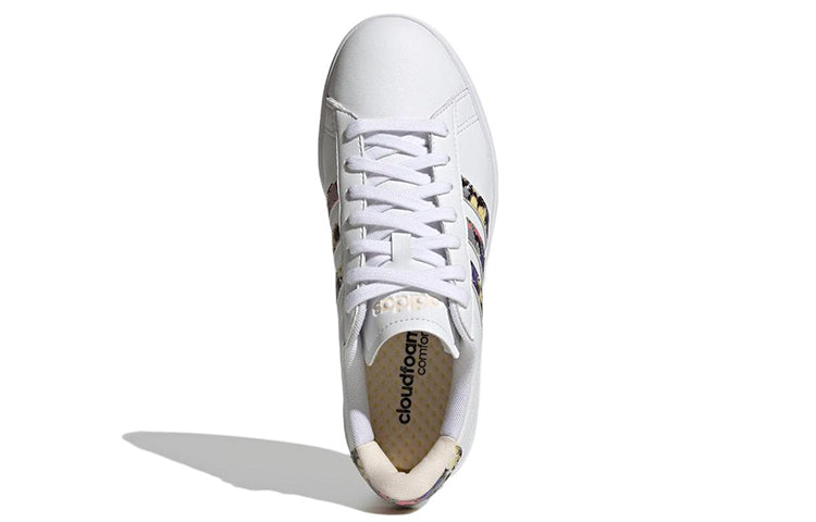 (WMNS) adidas Grand Court 2.0 'White Floral' GW7112