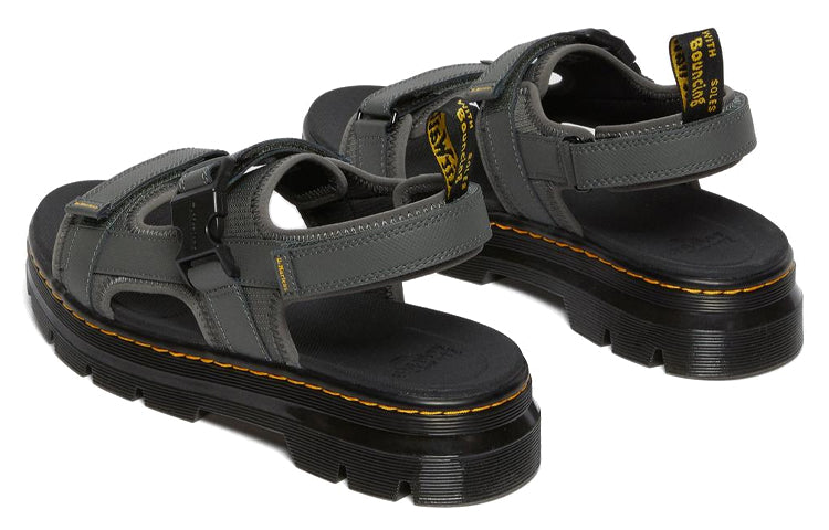 Dr.Martens Forster Webbing Sandals 'Gunmetal' 26621029