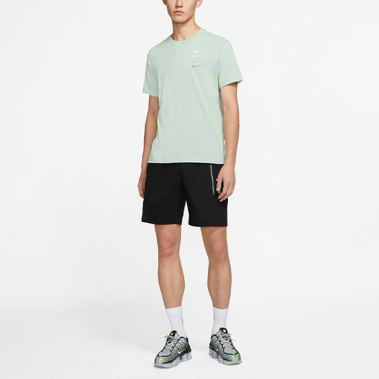 Nike Logo Printing Short Sleeve Green DC2716-330