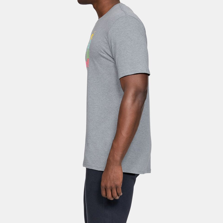 Men's Under Armour Multi Logo Training Sports Gray 1348433-035