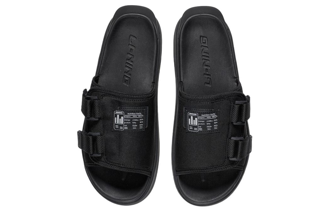 Li-Ning Casual Sandals 'Black' AGAS011-2