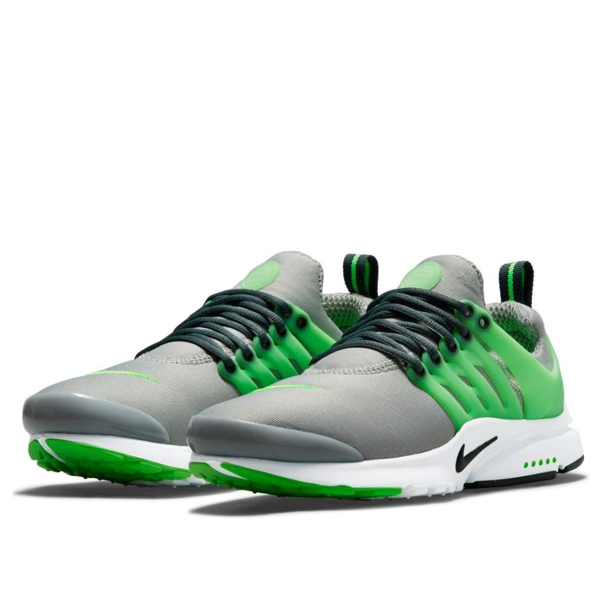 (GS) Nike Presto 'Light Smoke Grey Green Strike' DQ4718-001