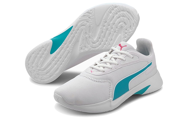 (WMNS) PUMA Jaro Neon Low Running Shoes White/Blue 193691-02