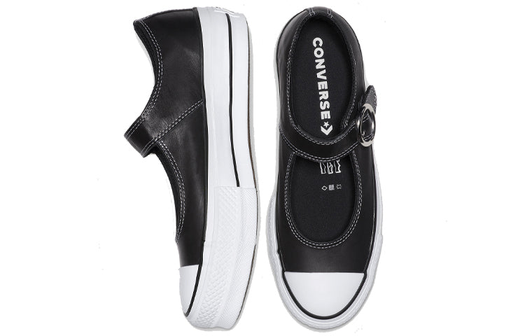 (WMNS) Converse Chuck Taylor All Star Mary Jane 'Black White' 563501C