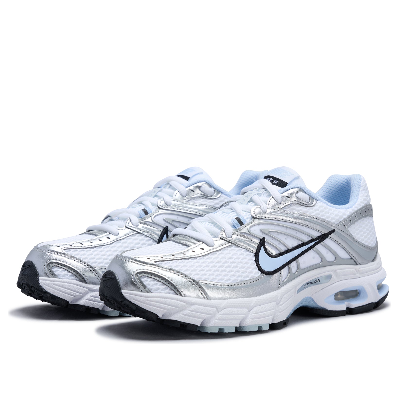 (WMNS) Nike Air Max Moto 2K 'White Silver Black Hydrogen Blue' HQ2056-107