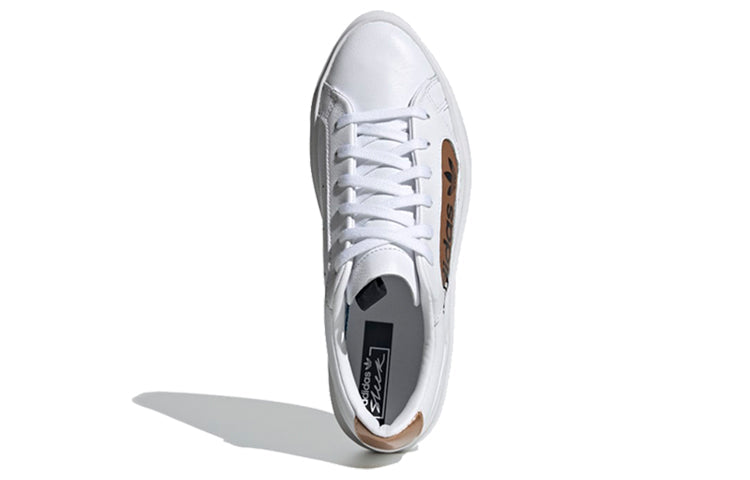 (WMNS) adidas Sleek Super 'White Copper Metallic' EF4949