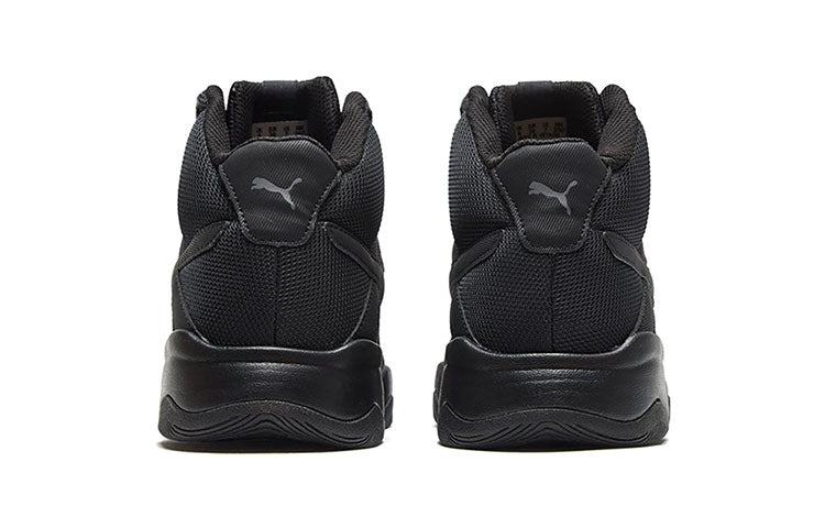 PUMA Rebound Street Black Mid Sneakers 362072-03