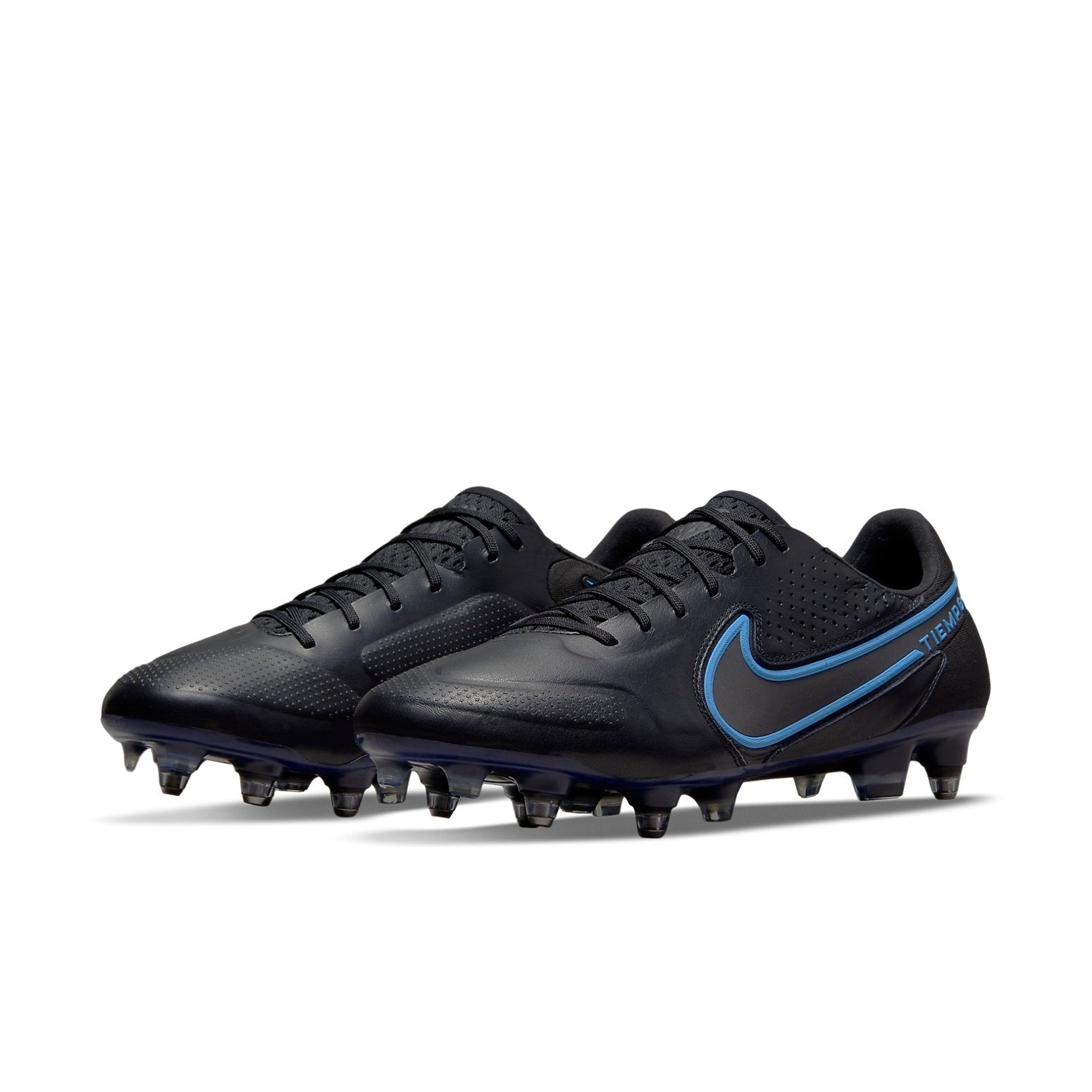 Nike Tiempo Legend 9 Elite SG Pro AC 'Black Blue Hero' DB0822-004
