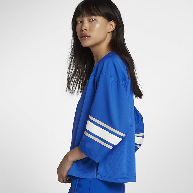 (WMNS) Nikelab Collection Tee 'Hyper Cobalt Blue' AH9000-439