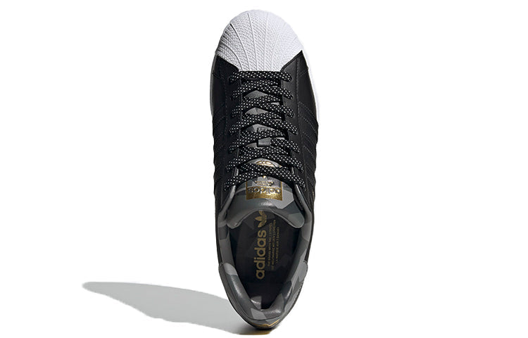 adidas originals Superstar 'Core Black Gold Metallic' FV8310