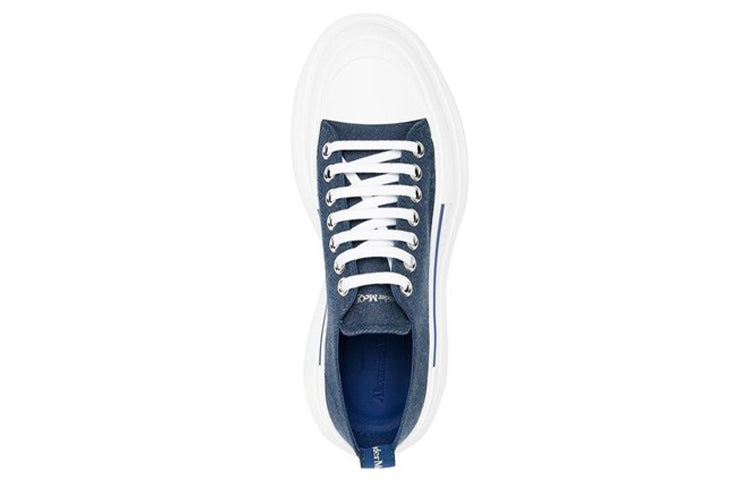 Alexander McQueen Treadslick Sneakers 'Indigo Blue' 604257W4PD14177