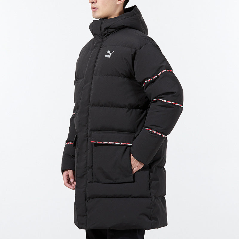 PUMA Classic Long Down Jacket 'Black' 846422-01