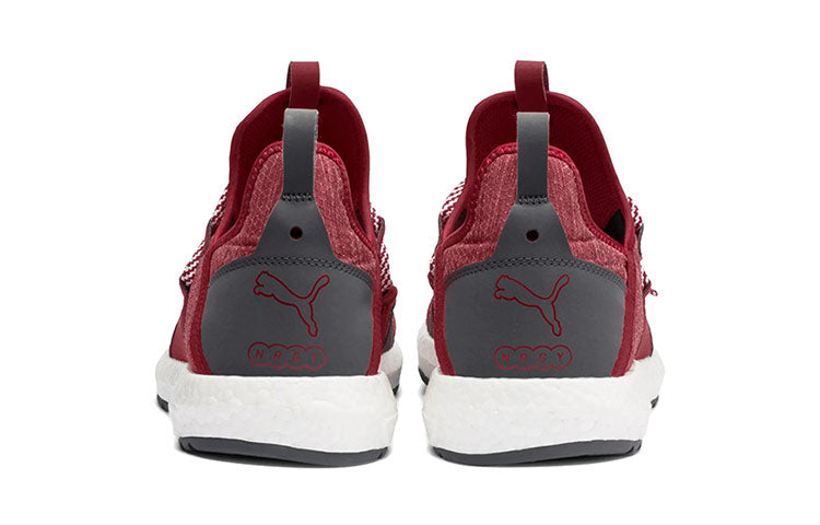 PUMA Mega Nrgy Trail Forest Low Running Shoes Red/Grey/White 191201-02