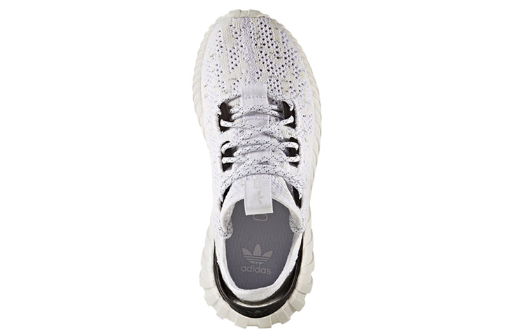 (GS) adidas Tubular Doom Sock Primeknit 'White Black' BZ0329