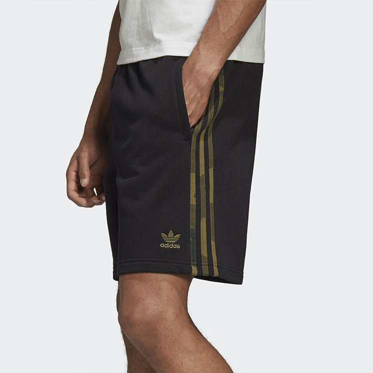 adidas originals Camo short Leisure Sports Shorts Men's Black FM3364