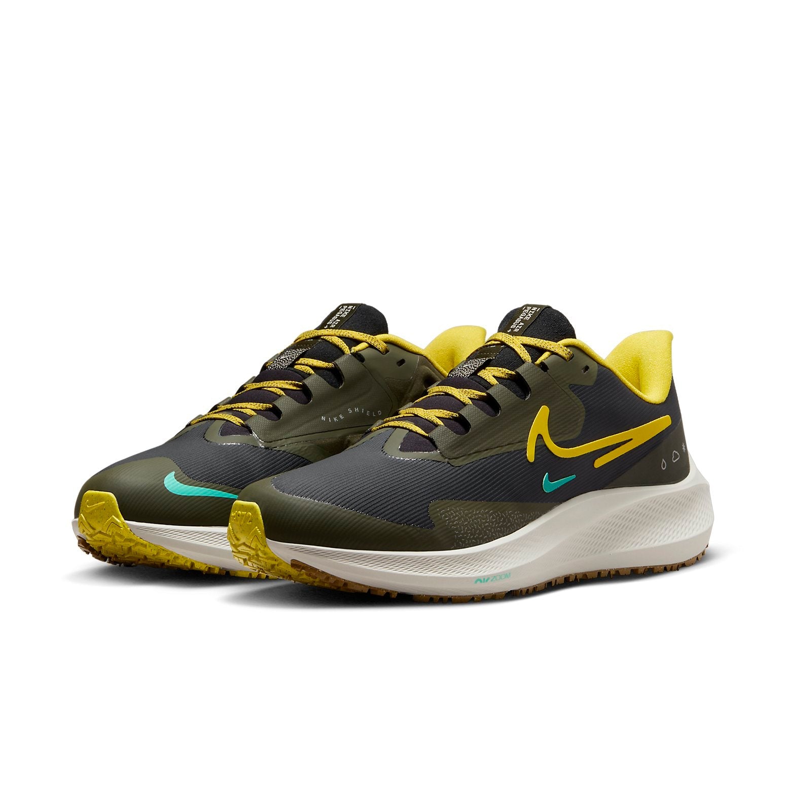 Nike Pegasus Turbo Shield 'Black Golden Beige' FV8107-070