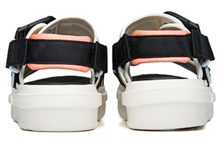 (WMNS) ANTA BaDao Sandals 'Black White Orange' 122238501-2