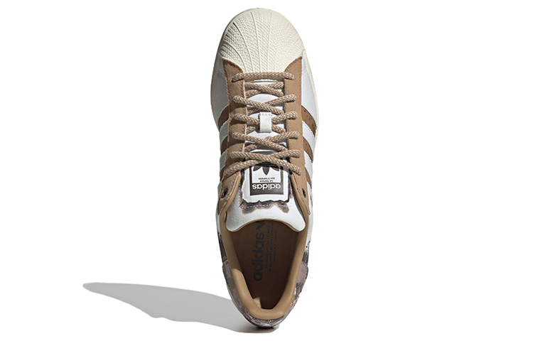 adidas Originals Superstar Shoes 'White Brown' IG5976