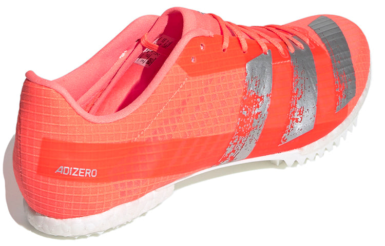 adidas Adizero MD Spikes Shoes 'Red Metallic Silver' EE4605