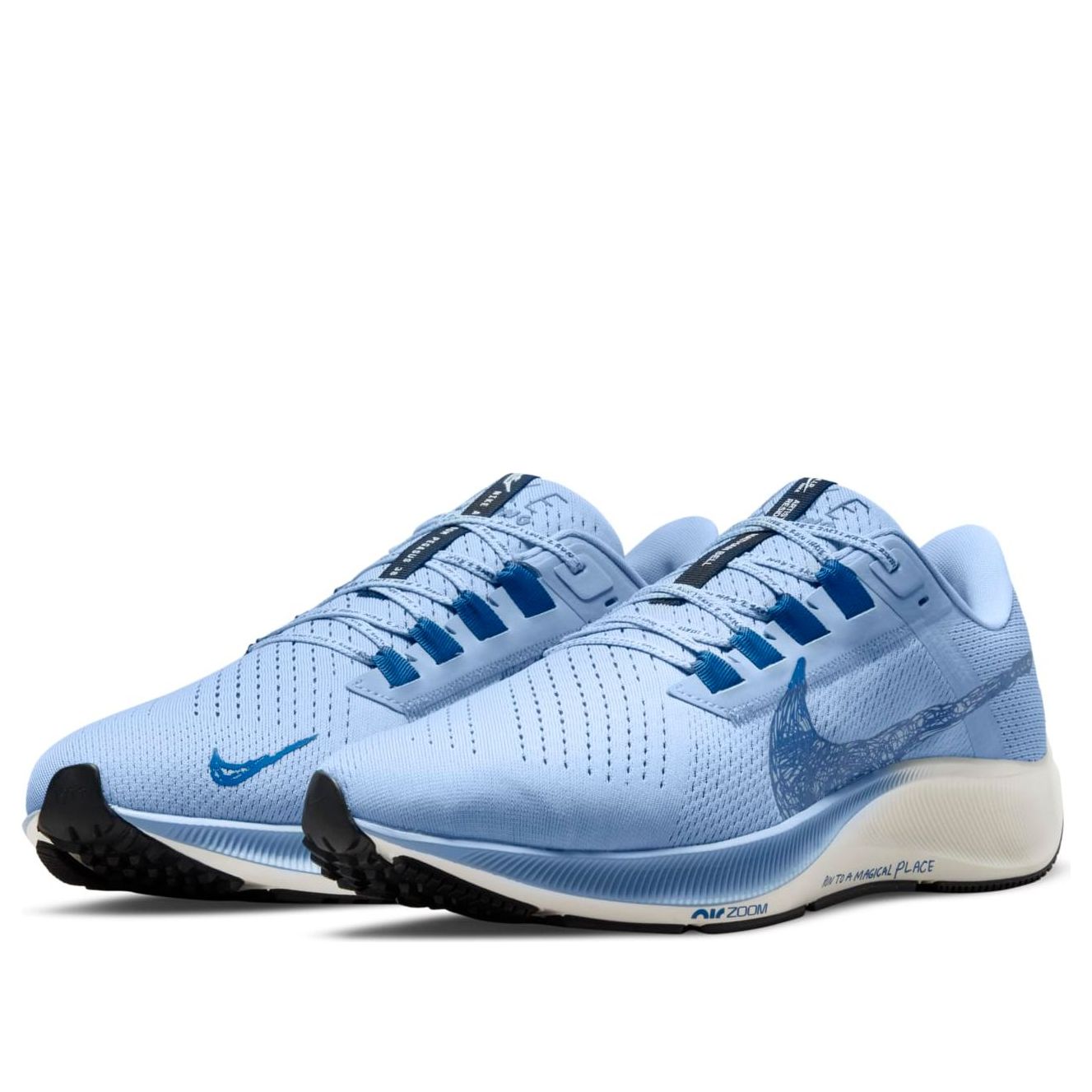 Nike x Nathan Bell Air Zoom Pegasus 38 A.I.R. 'Run To A Magical Place - Aluminum' DM1610-400