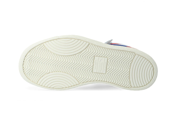 (PS) PUMA Ralph Sampson Mid V Ps Sneakers White/Blue/Red 370927-02