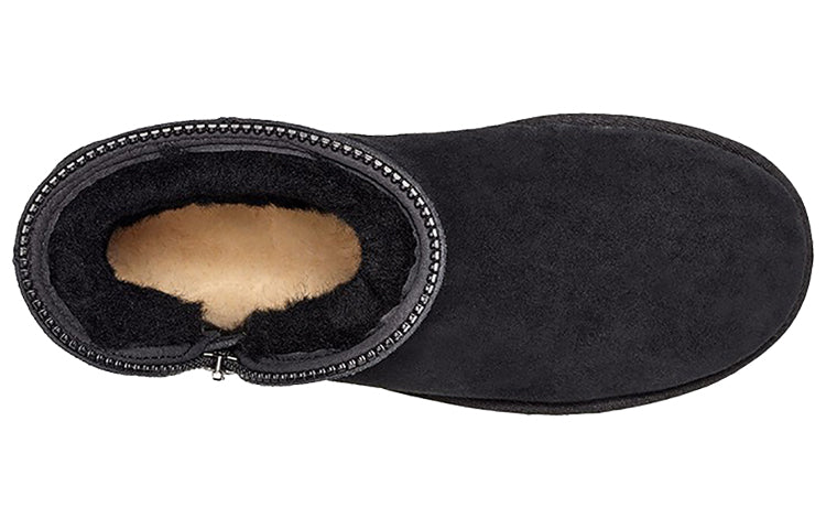 (WMNS) UGG Classic Novelty Mini Florence 'Black' 1110697-BLK