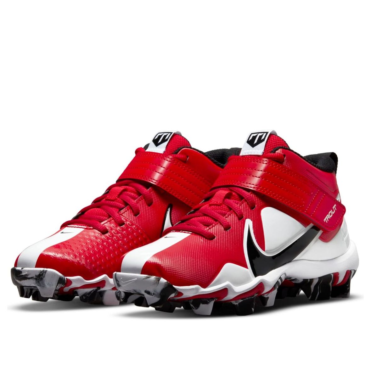 (GS) Nike Force Trout 7 Keystone 'University Red Black' CQ7642-602