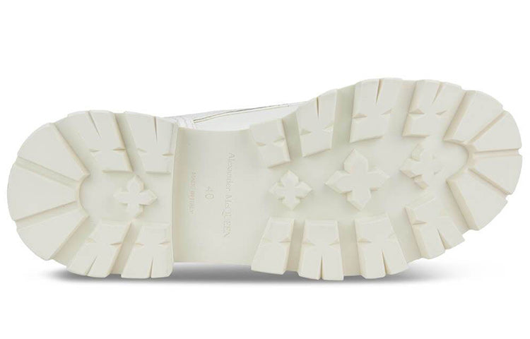 (WMNS) Alexander McQueen Wander Boot 'White' 657569WHZ809231