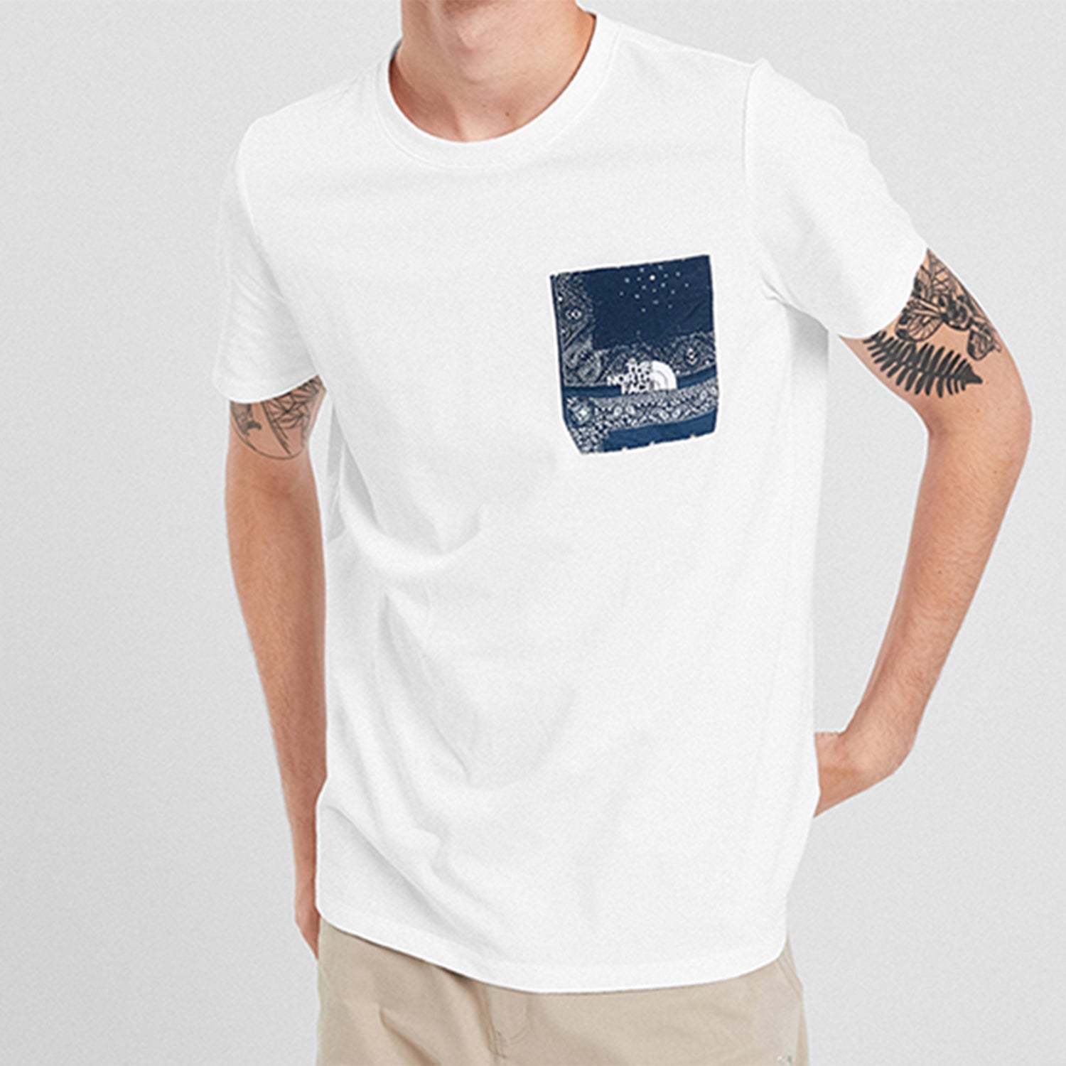 THE NORTH FACE Unisex SS20 Quick Dry Round-neck White 498U-FN4