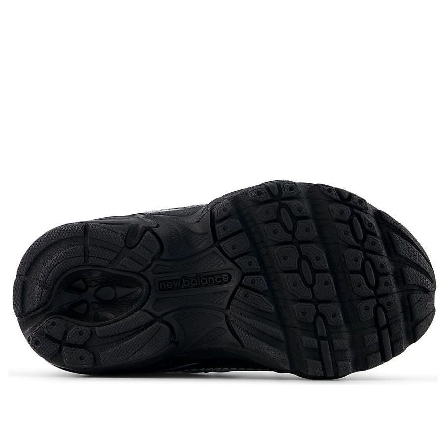 (TD) New Balance 740 Bungee Lace 'Black Rabbit Fur Gray' I7404RZ