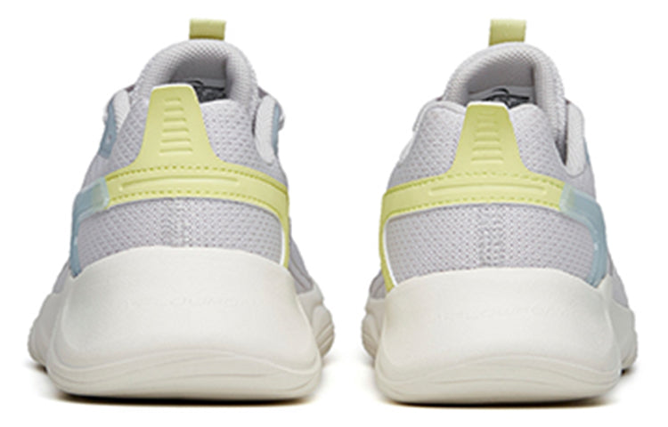 (WMNS) ANTA Running Series Sneakers 'Grey Blue Yellow' 122215571-4
