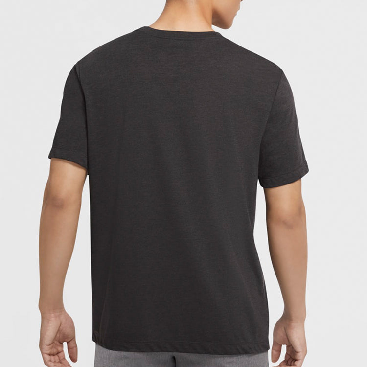 Men's Nike Yoga Dri-FIT Quick Dry Short Sleeve T-Shirt CT6477-010