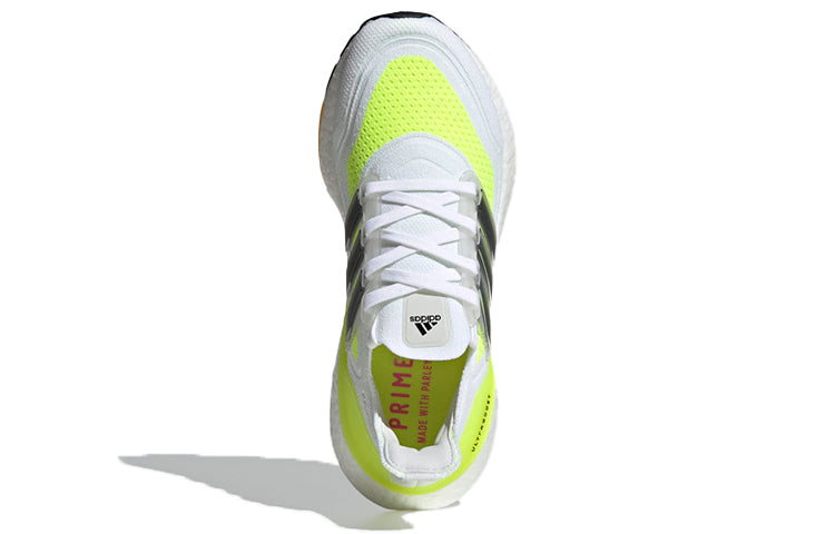 (WMNS) adidas Ultraboost 21 'White Solar Yellow' FY0401