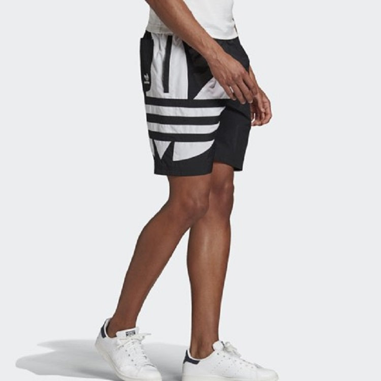 adidas originals Big Trefoil Track Shorts 'Black' FM9900
