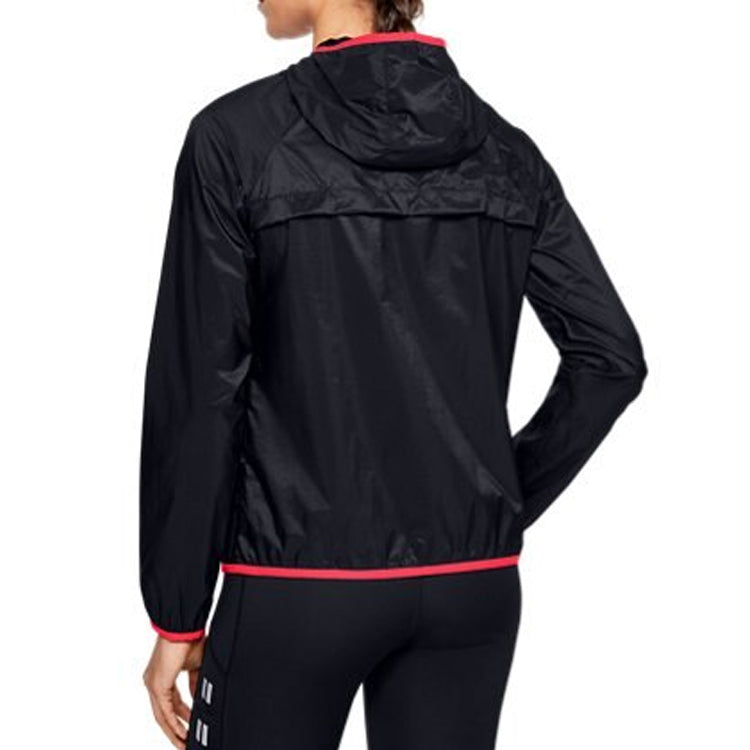 (WMNS) Under Armour Qualifier Jacket Black 1326558-003