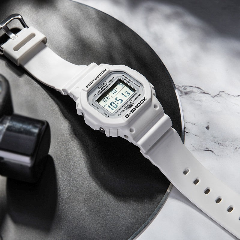 CASIO G-Shock Square 'White' DW-5600MW-7