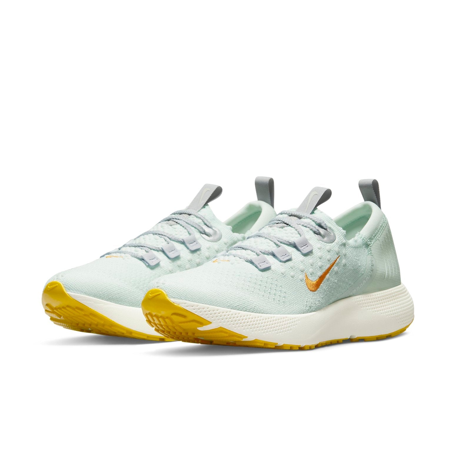 (WMNS) Nike React Escape Run Flyknit 'Green Orange' DC4269-300