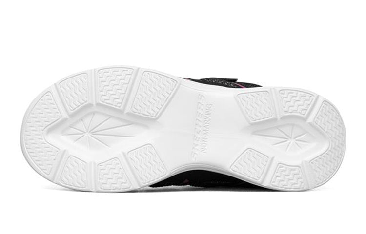 (GS) Skechers Glimmer Kicks 'Black Pink' 302302L-BLK