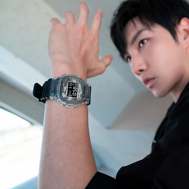 CASIO G-Shock Square 'Black' DW-5600SKC-1PR