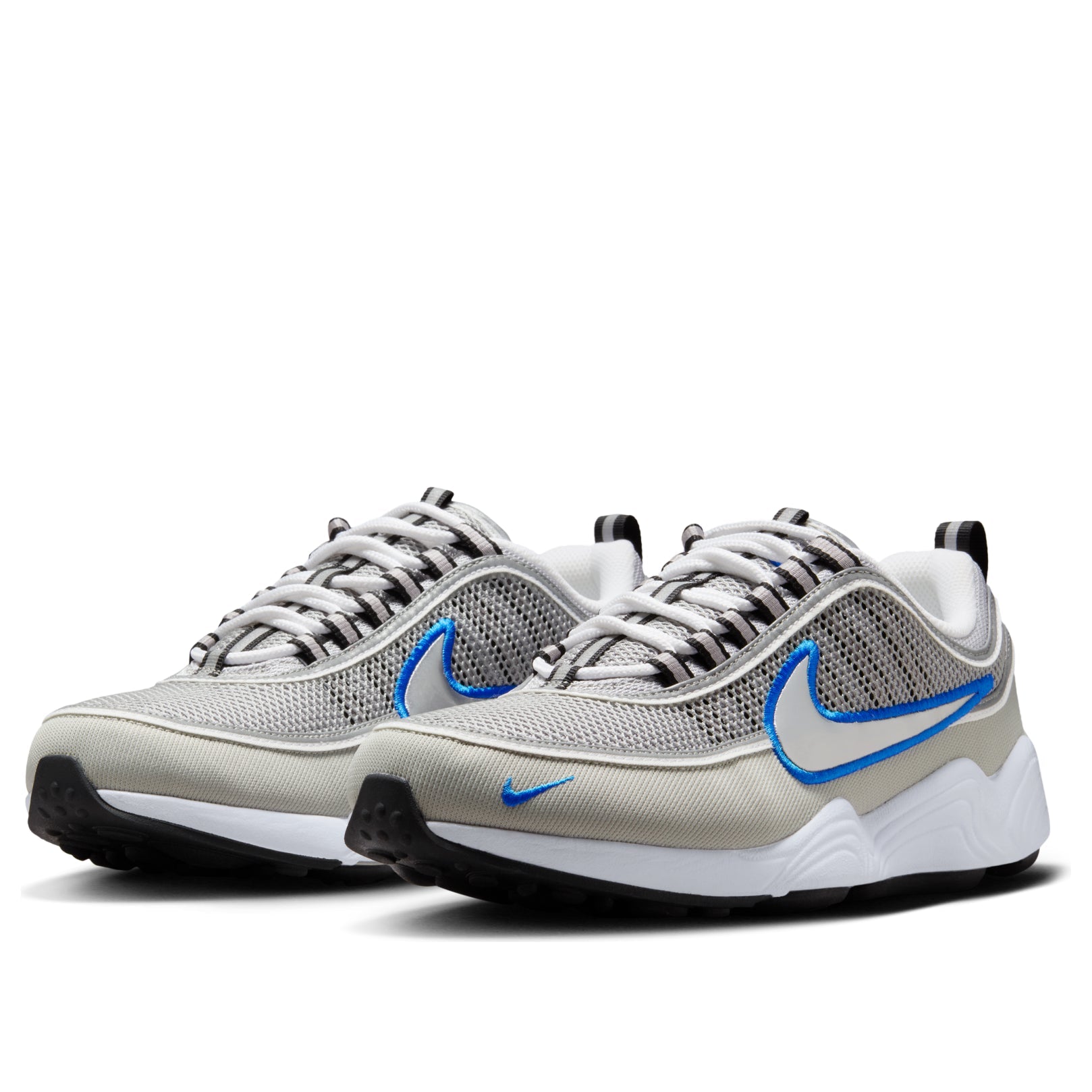 Nike Air Zoom Spiridon 'Metallic Silver Signal Blue' HF9117-003