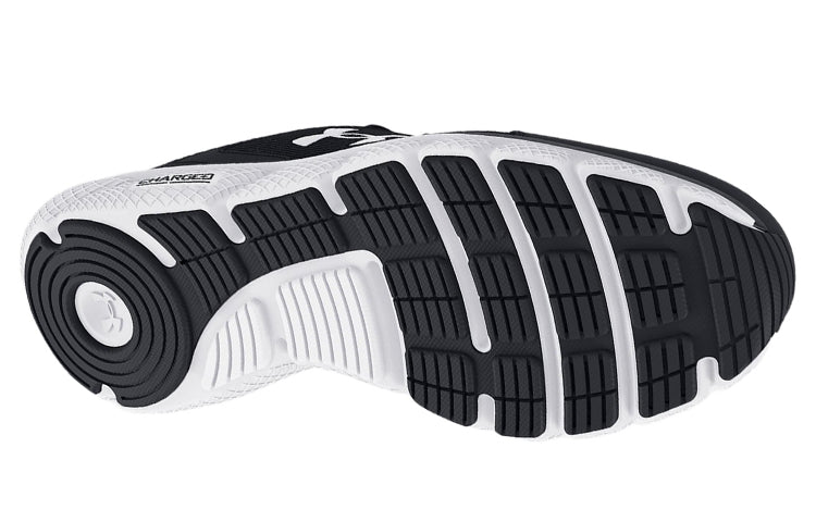 Under Armour Charged Assert 9 6E Wide 'Black White' 3025418-001