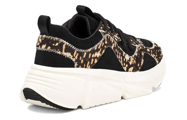 (WMNS) UGG Calle Lace 'Black Beige' 1123931-BLK