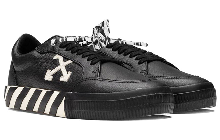 Off-White Vulc Sneaker Low 'Black White' OMIA085E20LEA0011001
