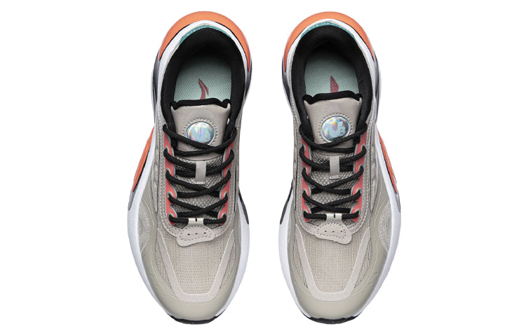 (WMNS) Li-Ning V8 'Grey Orange' ARHR056-3