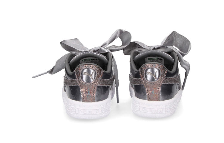 (TD) PUMA Basket Heart Lunar Lux 'Smoked Pearl' 365995-01