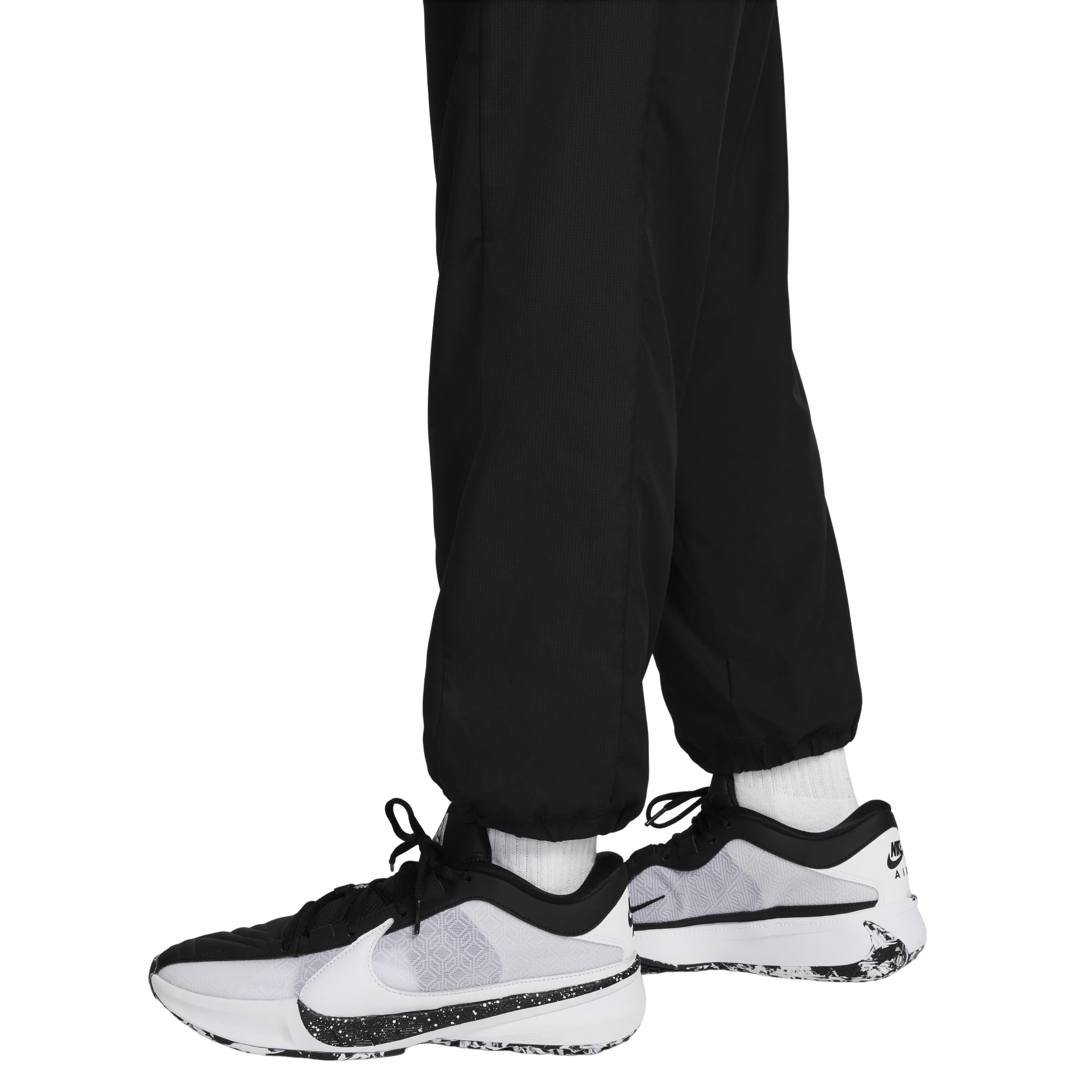 Nike Icon Woven Basketball Pants Asia Sizing 'Black White' FZ0251-010