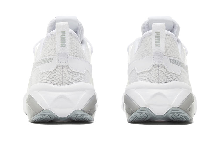PUMA Cell Fraction Low Top Running Shoes White/Grey 194361-02
