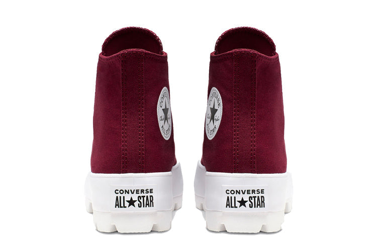 (WMNS) Converse Chuck Taylor All Star Lugged High 'Dark Burgundy' 566284C