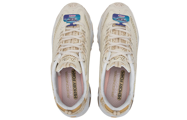 (WMNS) Skechers DLITES 1.0 'Beige' 896085-NAT